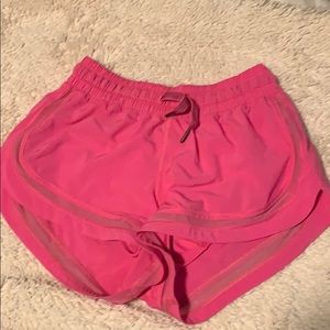 Lululemon pink shorts